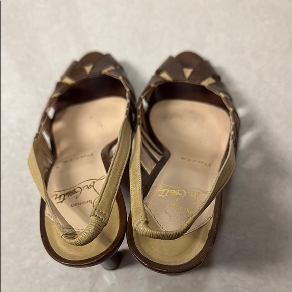 Christian Louboutin Brown Heels - Picture 3 of 5